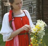 Картинка по теме - как плести венки