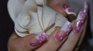 Картинка по теме - как нарисовать розу на ногтях