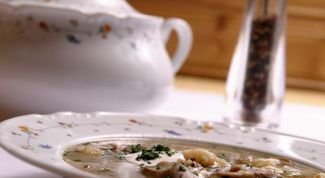 Картинка по теме - как готовить суп из грибов и перловки