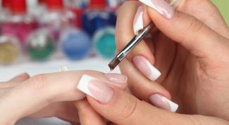 Картинка по теме - как нарастить ногти на форме