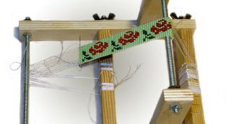 Картинка по теме - как плести на станке