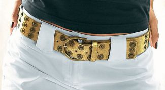 Картинка по теме - как носить ремень