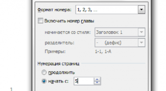 Картинка по теме - как поставить в word номера страниц