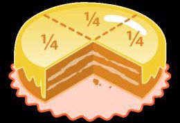 Картинка по теме - как представить в виде дроби