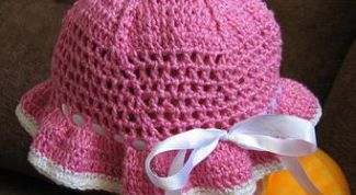 Картинка по теме - как связать крючком шапочку для девочки