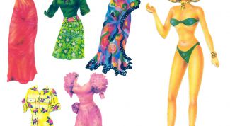 Картинка по теме - как сделать бумажные куклы