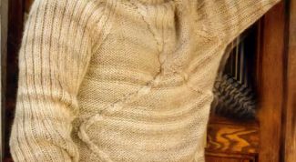 Картинка по теме - как вязать рукав-реглан