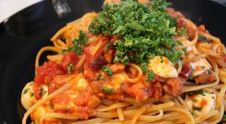 Картинка по теме - как приготовить макароны с соусом