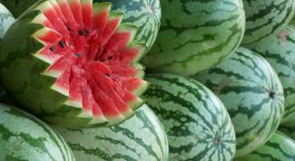 Картинка по теме - как определить сорт арбуза