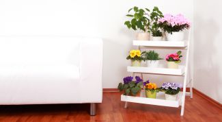 Картинка по теме - как сделать полку для цветов