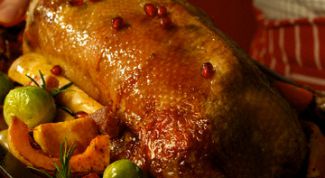 Картинка по теме - как приготовить гуся в духовке