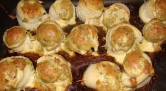 Картинка по теме - как готовить рулетики рыбные с вешенками