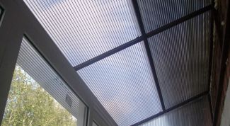 Картинка по теме - как сделать крышу для балкона