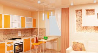 Картинка по теме - как оформить кухню-гостинную