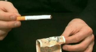 Картинка по теме - как делать фокус с сигаретой