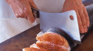 Картинка по теме - как нарезать семгу