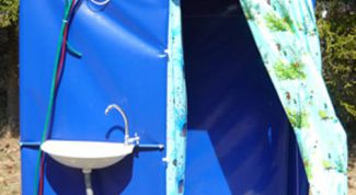 Картинка по теме - как построить душ для дачи