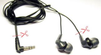 Картинка по теме - как паять наушники