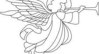 Картинка по теме - как нарисовать ангела поэтапно