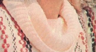 Картинка по теме - как связать воротник хомут