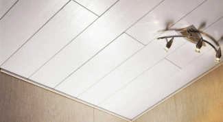 Картинка по теме - как сделать потолки из панелей пвх