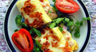 Картинка по теме - как приготовить омлет с молоком