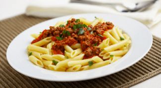 Картинка по теме - как приготовить макароны с фаршем