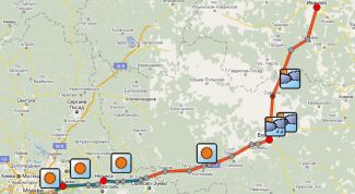 Картинка по теме - как проложить маршрут на карте