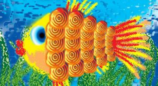 Картинка по теме - как нарисовать рыбку