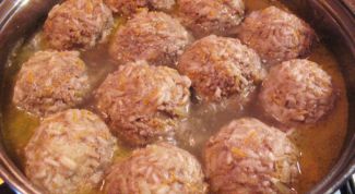 Картинка по теме - как приготовить ёжики из фарша