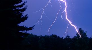 Картинка по теме - как сделать в фотошопе молнию