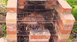 Картинка по теме - как построить мангал из кирпича