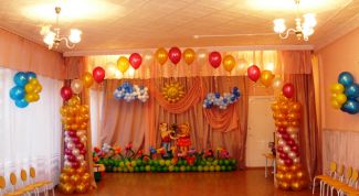 Картинка по теме - как украсить зал для выпускного