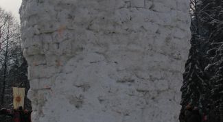 Картинка по теме - как построить снежную крепость