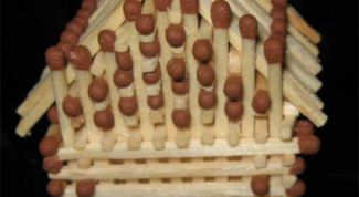 Картинка по теме - как построить спичечный домик