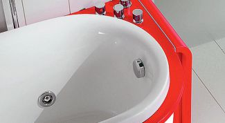 Картинка по теме - как заделать стык между ванной и стеной