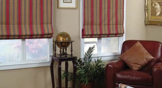 Картинка по теме - как сшить римские шторы своими руками