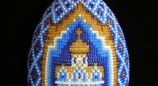 Картинка по теме - как украсить пасхальные яйца бисером