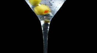 Картинка по теме - как подавать мартини