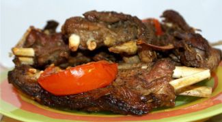 Картинка по теме - как приготовить бараньи ребрышки