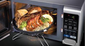 Картинка по теме - как почистить микроволновую печь