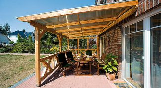 Картинка по теме - как пристроить террасу