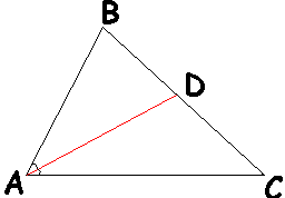 Картинка по теме - как построить биссектрису треугольника