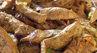 Картинка по теме - как пожарить свиную печень