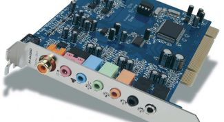 Картинка по теме - как поменять звуковую карту