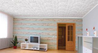 Картинка по теме - как клеить потолок плитками