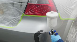 Картинка по теме - как покрасить бампер