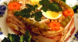 Картинка по теме - как украсить заливное