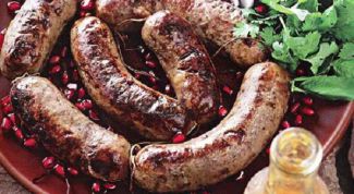 Картинка по теме - как готовить купаты