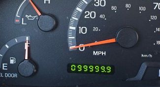 Картинка по теме - как определить пробег